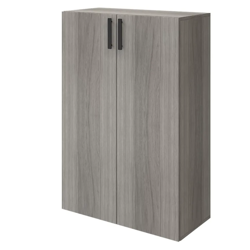 Poignée noire mate GoodHome Atomia taille moyenne vendue par 2