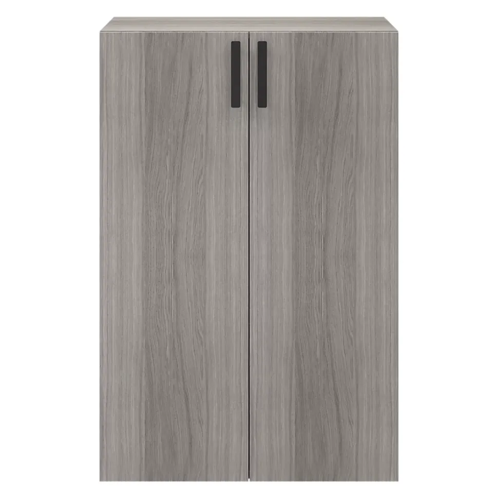 Poignée noire mate GoodHome Atomia taille moyenne vendue par 2