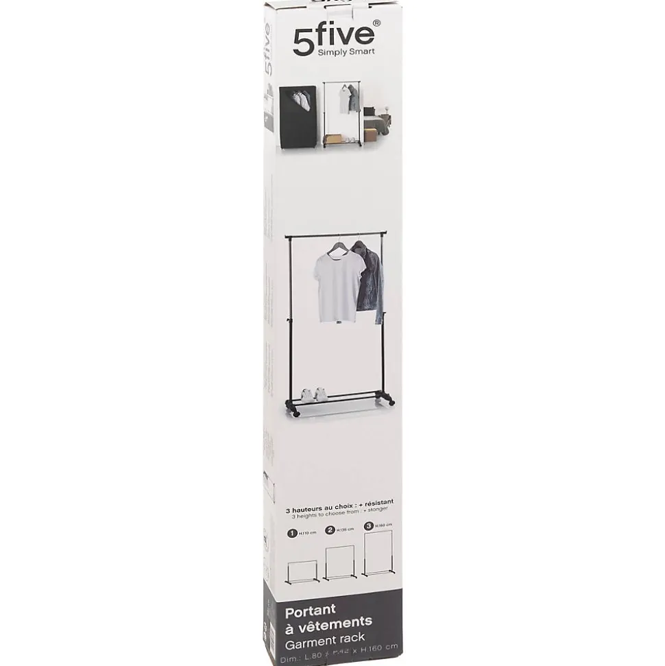 Portant à vêtement extensible à roulettes Pan - 5Five