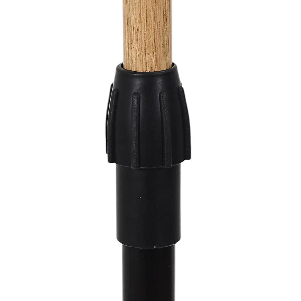 Portant à vêtements à roulettes imitation bois
