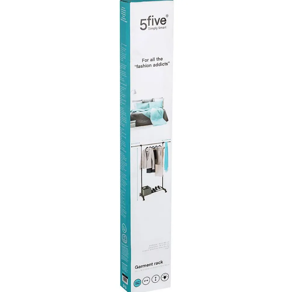 Portant à vêtements à roulettes simple Icare - 5Five