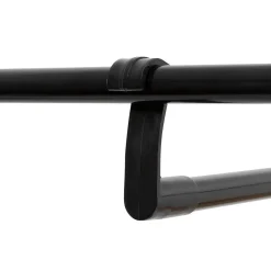 Portant à vêtements Intissa 4 niveaux en métal noir H160cm - Noir- 5five