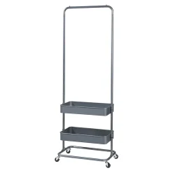 Portant à vêtements Kumad 175 x 58 x 36 cm gris foncé en.casa