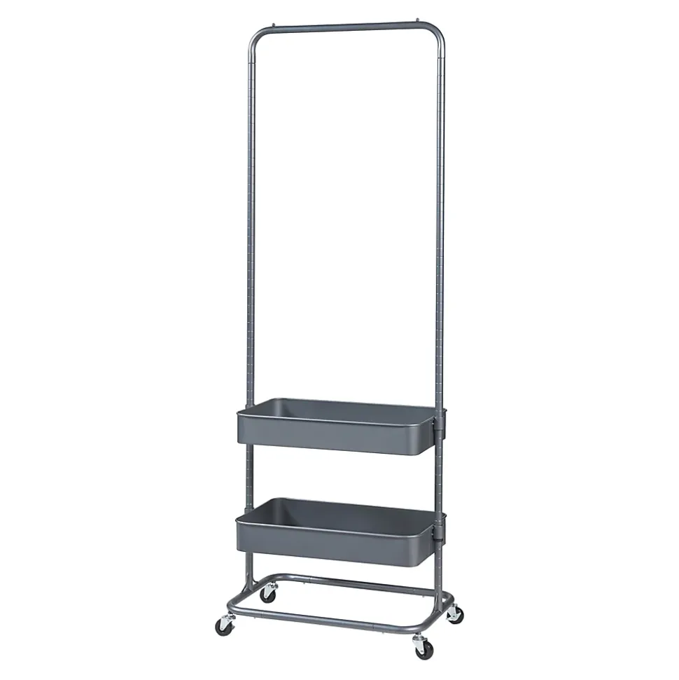Portant à vêtements Kumad 175 x 58 x 36 cm gris foncé en.casa