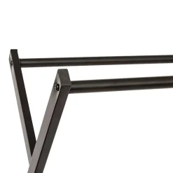 Portant à vêtements Metty en métal noir 98x43,5cm - Noir- 5five