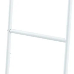 Portant à vêtements Sandviken acier 166 x 63 x 48 cm blanc en.casa