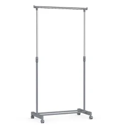 Portant simple avec étagère l. 84 x H. 160 cm