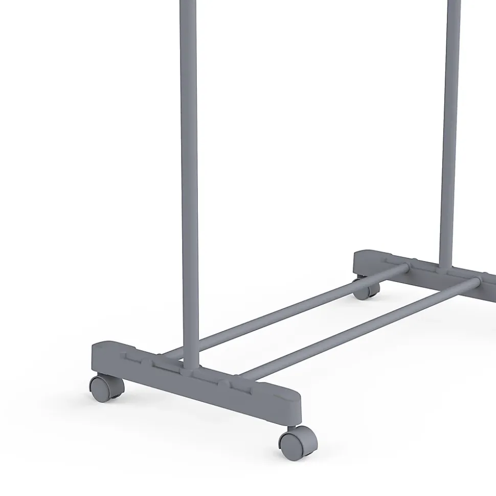 Portant simple avec étagère l. 84 x H. 160 cm