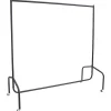 Portant tringle à vêtements acier charge max. 140 Kg dim. 120L x 60l x 170H cm noir