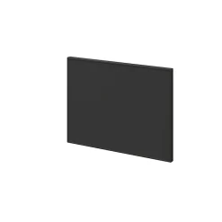 Porte battante anthracite mat GoodHome Atomia H 37,2 x L. 49,7 cm