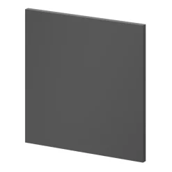 Porte battante anthracite GoodHome Atomia H. 37,2 x L. 37,2 cm