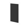 Porte battante anthracite mat GoodHome Atomia H 74,7 x L. 37,2 cm