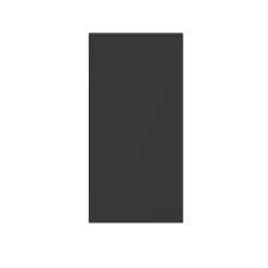 Porte battante anthracite mat GoodHome Atomia H 74,7 x L. 37,2 cm