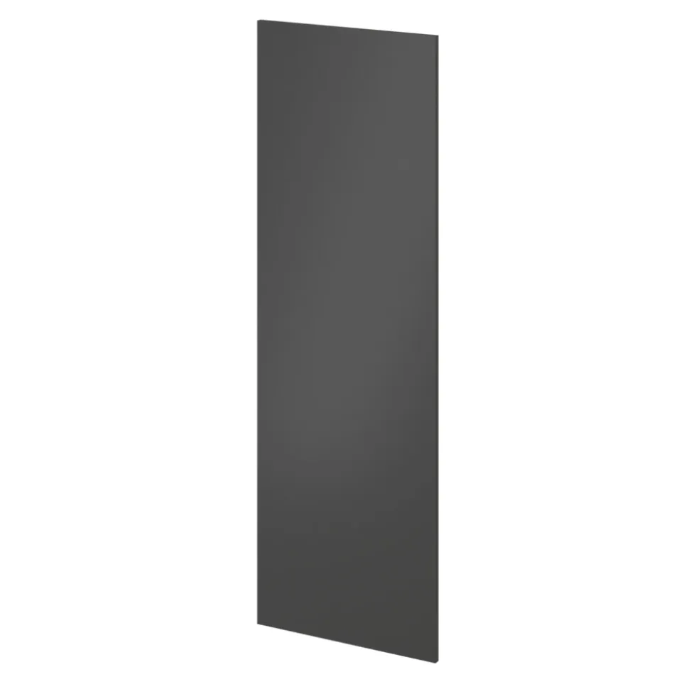 Porte battante anthracite GoodHome Atomia H. 149,7 x L. 49,7 cm