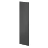 Porte battante anthracite GoodHome Atomia H. 149,7 x L. 37,2 cm