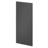 Porte battante anthracite GoodHome Atomia H. 112,2 x L. 49,7 cm
