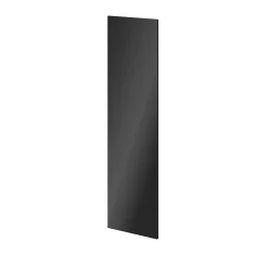 Porte battante anthracite brillant GoodHome Atomia H 187,2 x L. 49,7 cm