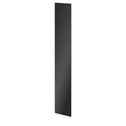 Porte battante anthracite brillant GoodHome Atomia H 224,7 x L. 37,2 cm