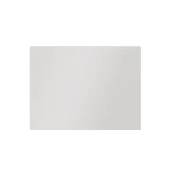 Porte battante blanche brillante GoodHome Atomia H 37,2 x L. 49,7 cm