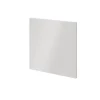 Porte battante blanche brillante GoodHome Atomia H 37,2 x L. 37,2 cm