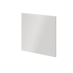 Porte battante blanche brillante GoodHome Atomia H 37,2 x L. 37,2 cm