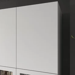 Porte battante blanche GoodHome Atomia H 74,7 x L. 49,7 cm