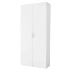Porte battante blanche GoodHome Atomia H. 187,2 x L. 49,7 cm