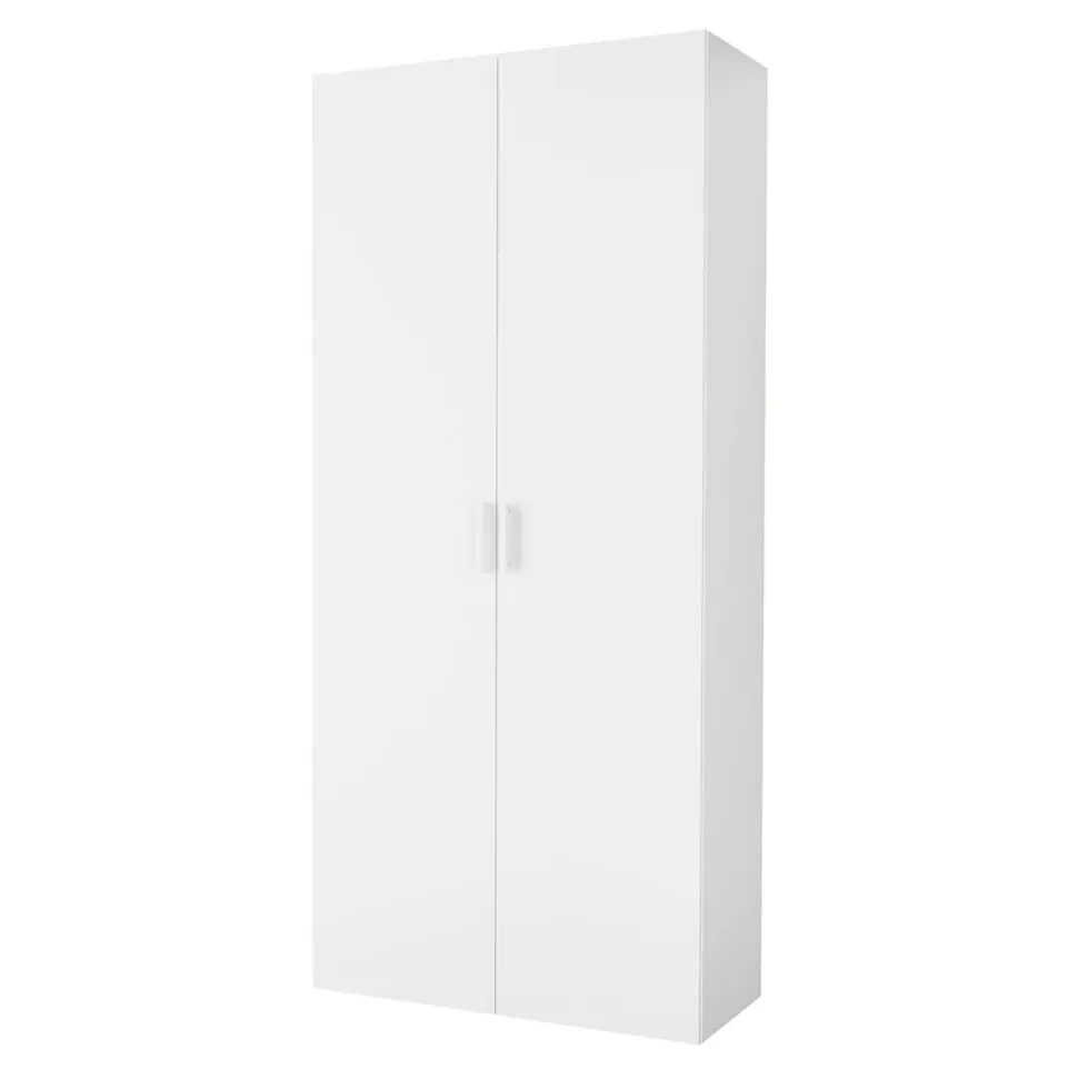 Porte battante blanche GoodHome Atomia H. 187,2 x L. 49,7 cm