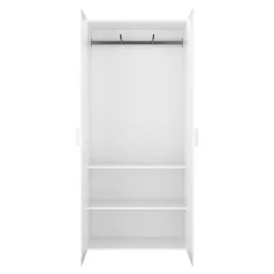 Porte battante blanche GoodHome Atomia H. 187,2 x L. 49,7 cm