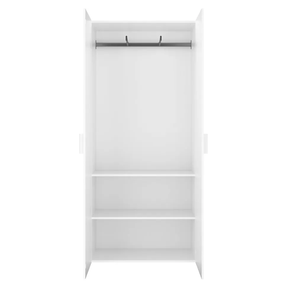 Porte battante blanche GoodHome Atomia H. 187,2 x L. 49,7 cm