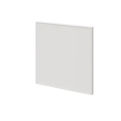Porte battante blanche mate GoodHome Atomia H 37,2 x L. 37,2 cm