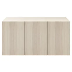Porte battante effet chêne GoodHome Atomia H 74,7 x L. 49,7 cm