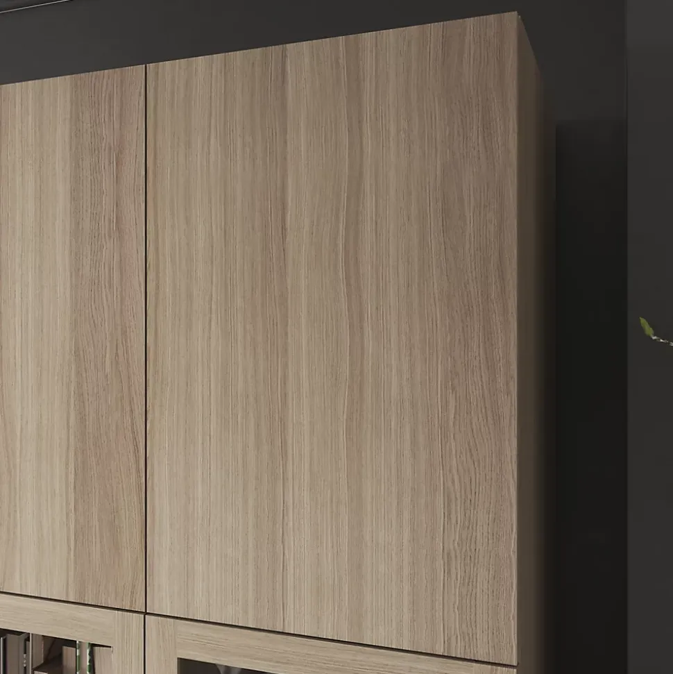 Porte battante effet chêne GoodHome Atomia H 74,7 x L. 49,7 cm