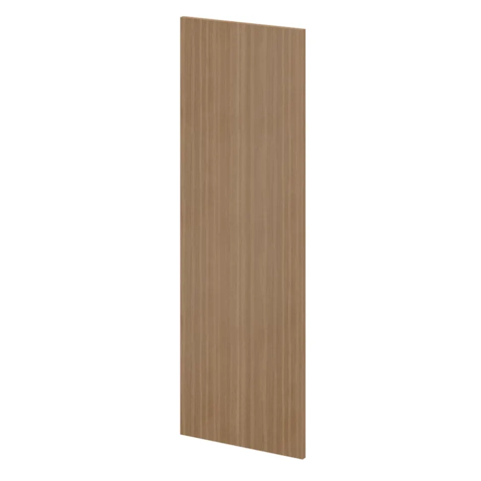 Porte battante effet chêne chaud GoodHome Atomia H. 112,2 x L. 37,2 cm