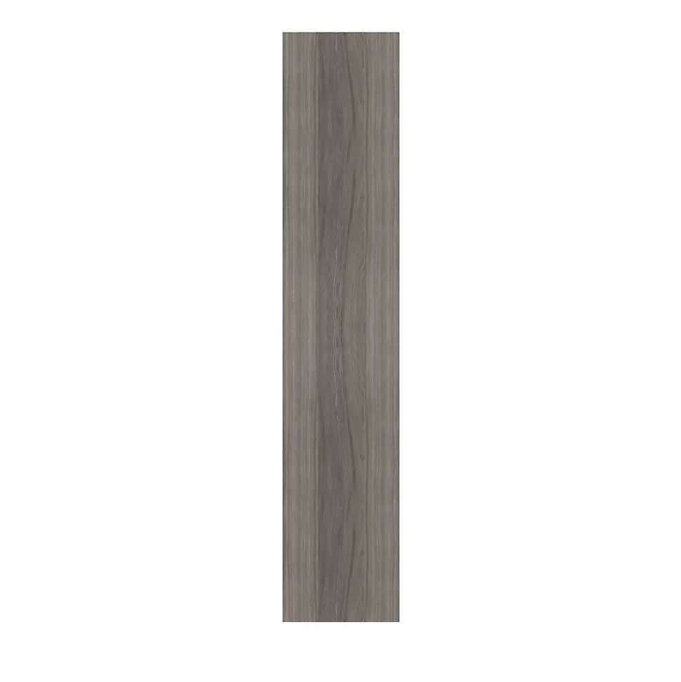 Porte battante effet chêne grisé GoodHome Atomia H. 187,2 x L. 37,2 cm