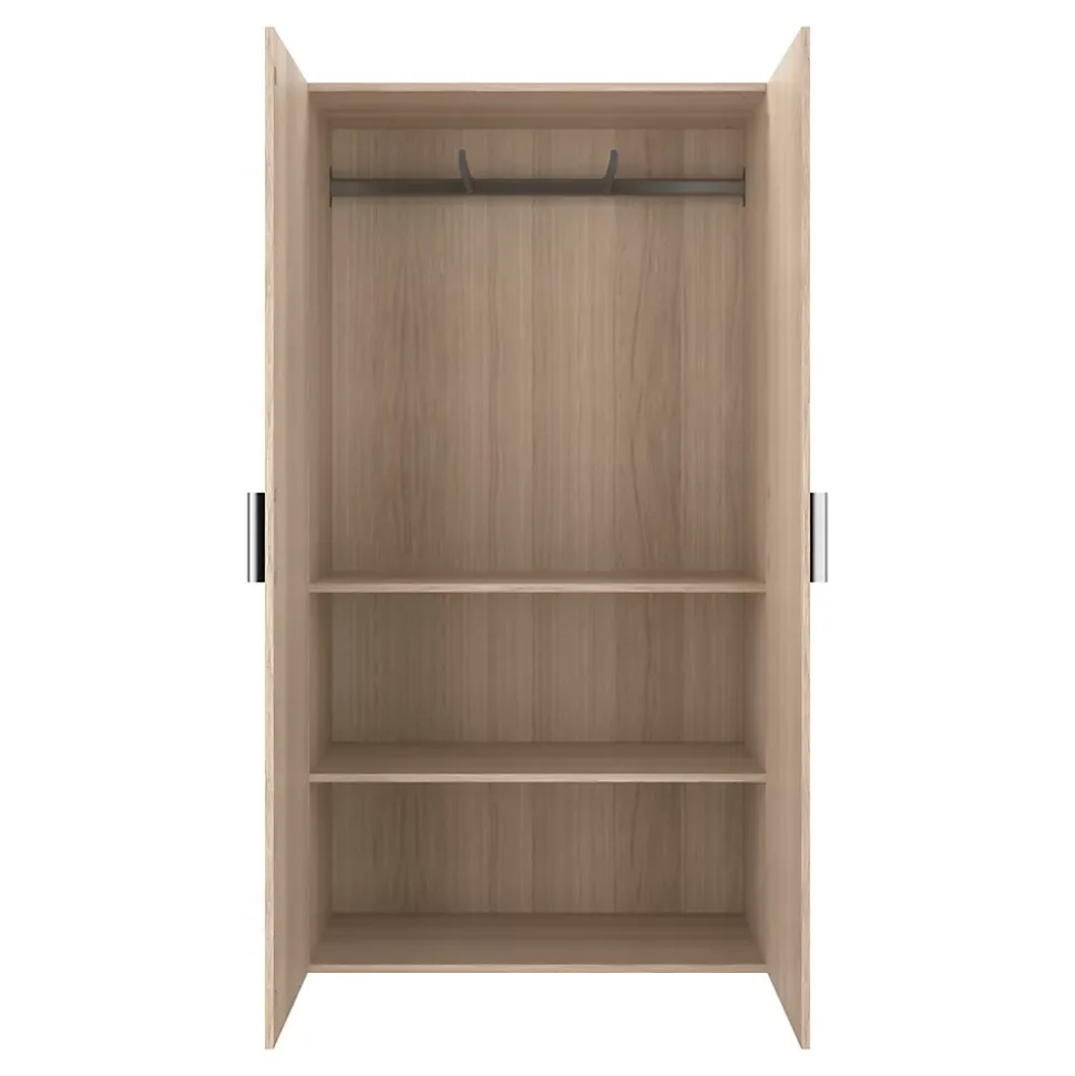 Porte battante effet chêne GoodHome Atomia H. 187,2 x L. 49,7 cm