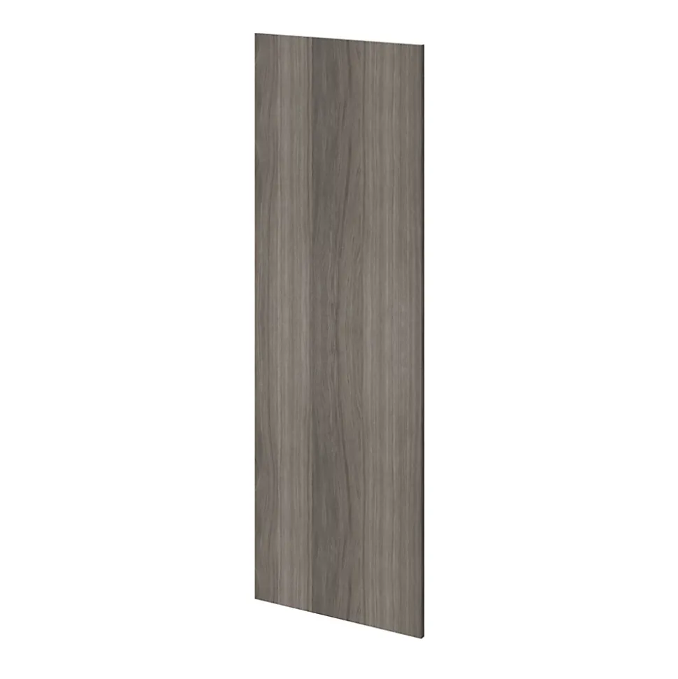 Porte battante effet chêne grisé GoodHome Atomia H. 149,7 x L. 49,7 cm