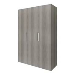 Porte battante effet chêne grisé GoodHome Atomia H 224,7 x L. 49,7 cm