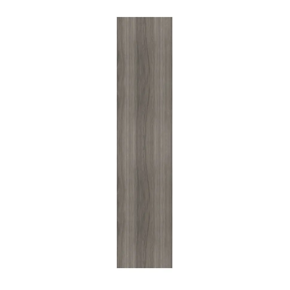 Porte battante effet chêne grisé GoodHome Atomia H 224,7 x L. 49,7 cm