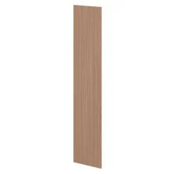 Porte battante effet chêne chaud GoodHome Atomia H. 187,2 x L. 37,2 cm