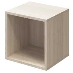 Porte battante effet chêne GoodHome Atomia H 37,2 x L. 37,2 cm