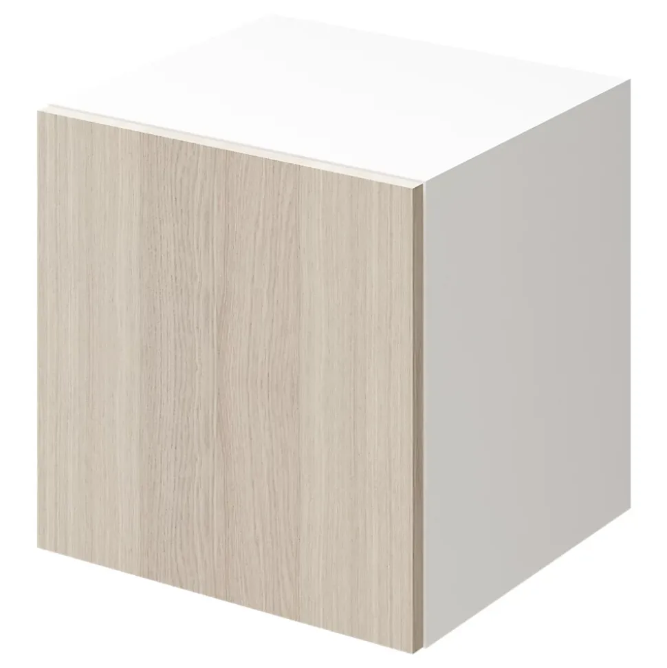 Porte battante effet chêne GoodHome Atomia H 37,2 x L. 37,2 cm