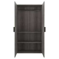 Porte battante effet chêne grisé GoodHome Atomia H. 187,2 x L. 49,7 cm