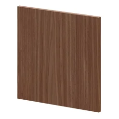 Porte battante effet noyer GoodHome Atomia H. 37,2 x L. 37,2 cm