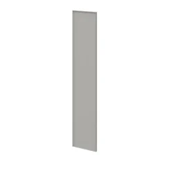 Porte battante gris clair mat GoodHome Atomia H.187,2 x L.37,2 cm