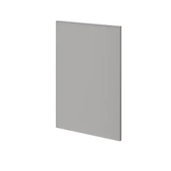 Porte battante grise claire mate GoodHome Atomia H 74,7 x L. 49,7 cm