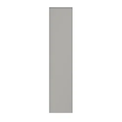 Porte battante grise claire mate GoodHome Atomia H. 224,7 x L. 49,7 cm