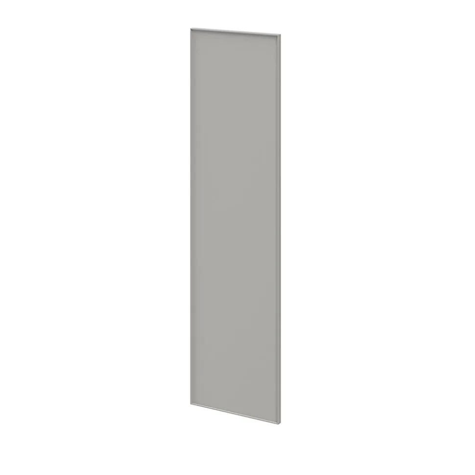 Porte battante grise claire mate GoodHome Atomia H 187,2 x L. 49,7 cm