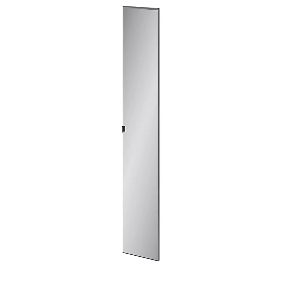 Porte battante miroir argent GoodHome Atomia H 224,7 x L. 37,2 cm