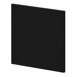 Porte battante noir GoodHome Atomia H. 37,2 x L. 37,2 cm